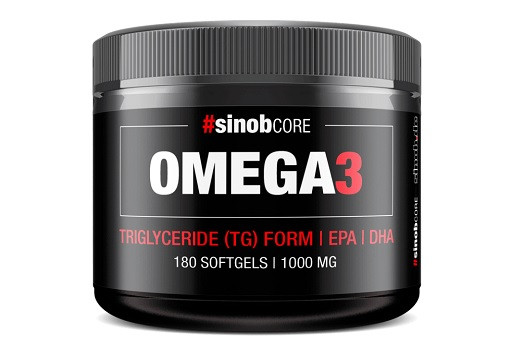 Sinob Omega 3 180 Softgels | ROUGHBULL FITNESS