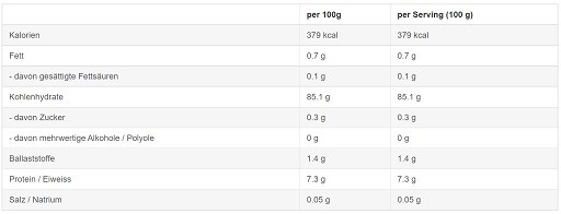 Sinob Rice Pudding 3kg | ROUGHBULL FITNESS