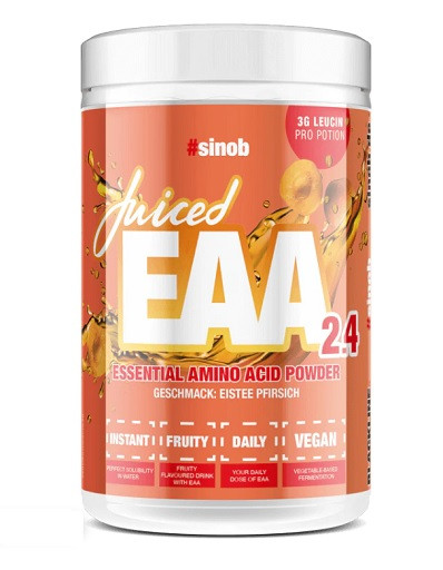 Sinob Juiced EAA 2.4 450g Eistee Zitrone | ROUGHBULL FITNESS