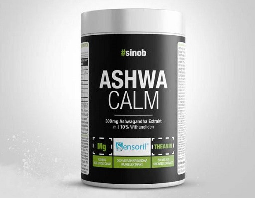 Sinob Ashwa Calm Ashwagandha 120 Caps | ROUGHBULL FITNESS