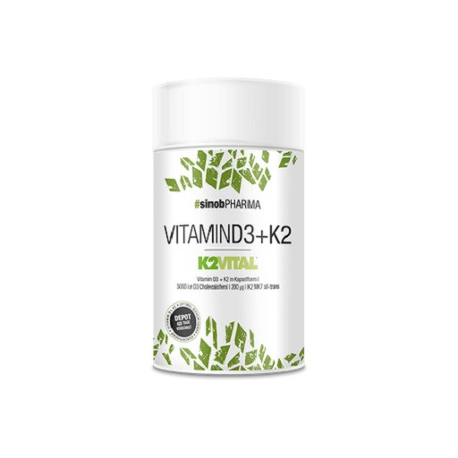 Sinob Vitamin D3 + K2 60 Kapseln | ROUGHBULL FITNESS