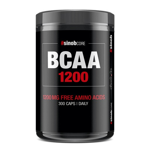 Sinob Core BCAA 1200mg 300 Kapseln | ROUGHBULL FITNESS