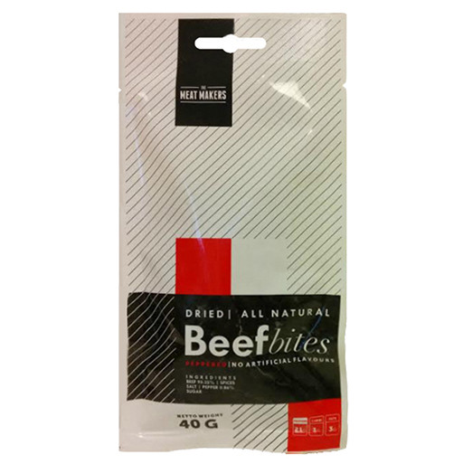 TMM Meatmakers Jerky Trockenfleisch - Bites Beutel einzelnd 40g  Beef Classic | ROUGHBULL FITNESS