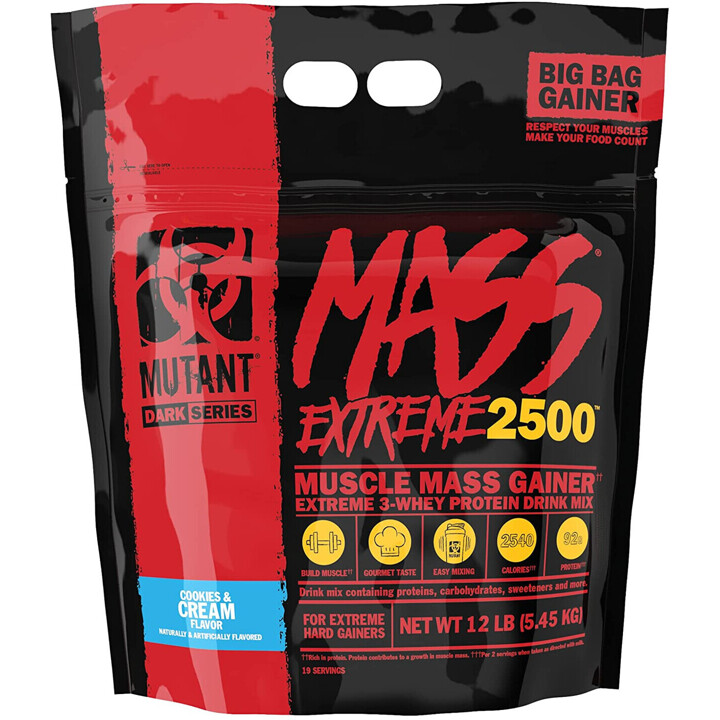 Mutant Mass XXXTREME 2500 - 5,45kg | ROUGHBULL FITNESS