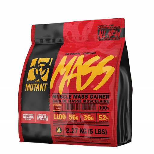 Mutant Mass - 2,2kg Strawberry/Banana | ROUGHBULL FITNESS
