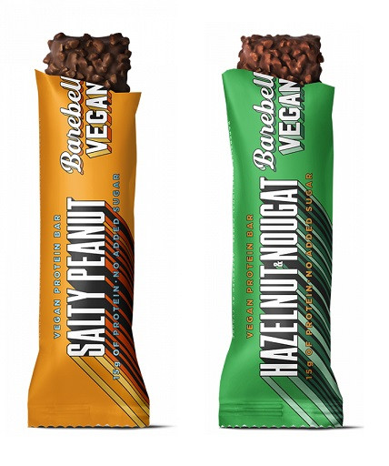 Barebells Vegan Bar 12x 55g Mix Box (3 Geschmäcker) | ROUGHBULL FITNESS