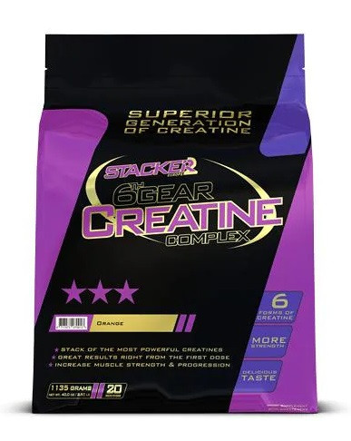 Stacker2 6th Gear Creatine Complex 1,135kg Orange | ROUGHBULL FITNESS