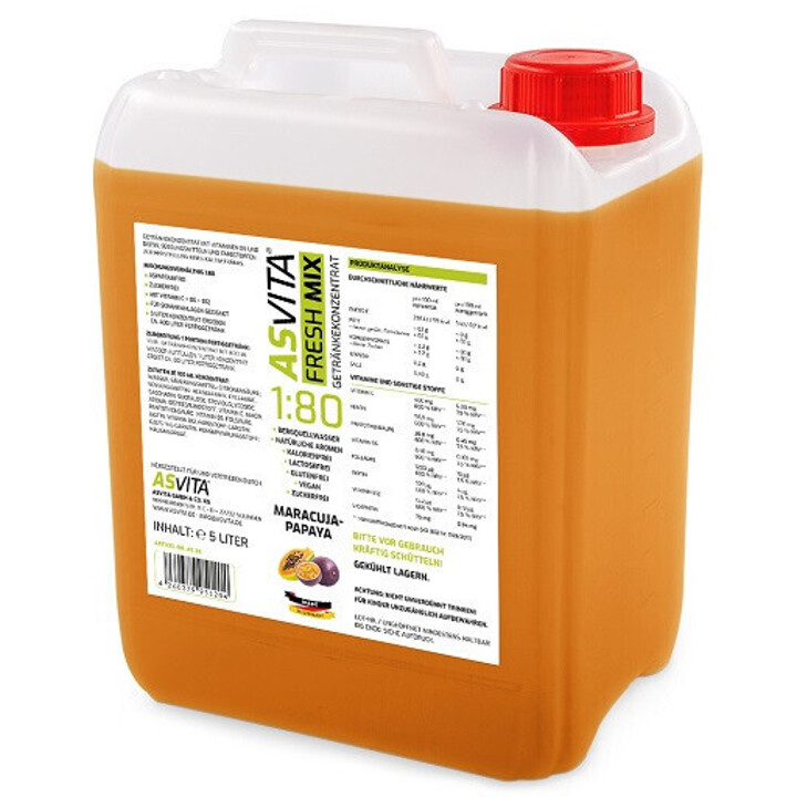 ASVita Fresh Mix Mineralgetränk 1:80 - 5L | ROUGHBULL FITNESS