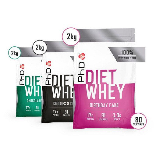 PHD Diet Whey  2kg Belgian Chocolate | ROUGHBULL FITNESS