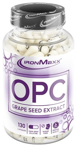 IronMaxx OPC Grape Seed Extract - 130 Kaps. | ROUGHBULL FITNESS