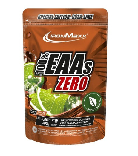 IronMaxx EAA Zero - 300g Cola Limette | ROUGHBULL FITNESS