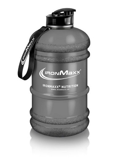 IronMaxx Water Gallon 2,2L Matt Grau | ROUGHBULL FITNESS
