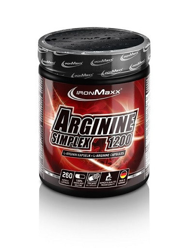IronMaxx Arginin Simplex - 260 caps | ROUGHBULL FITNESS