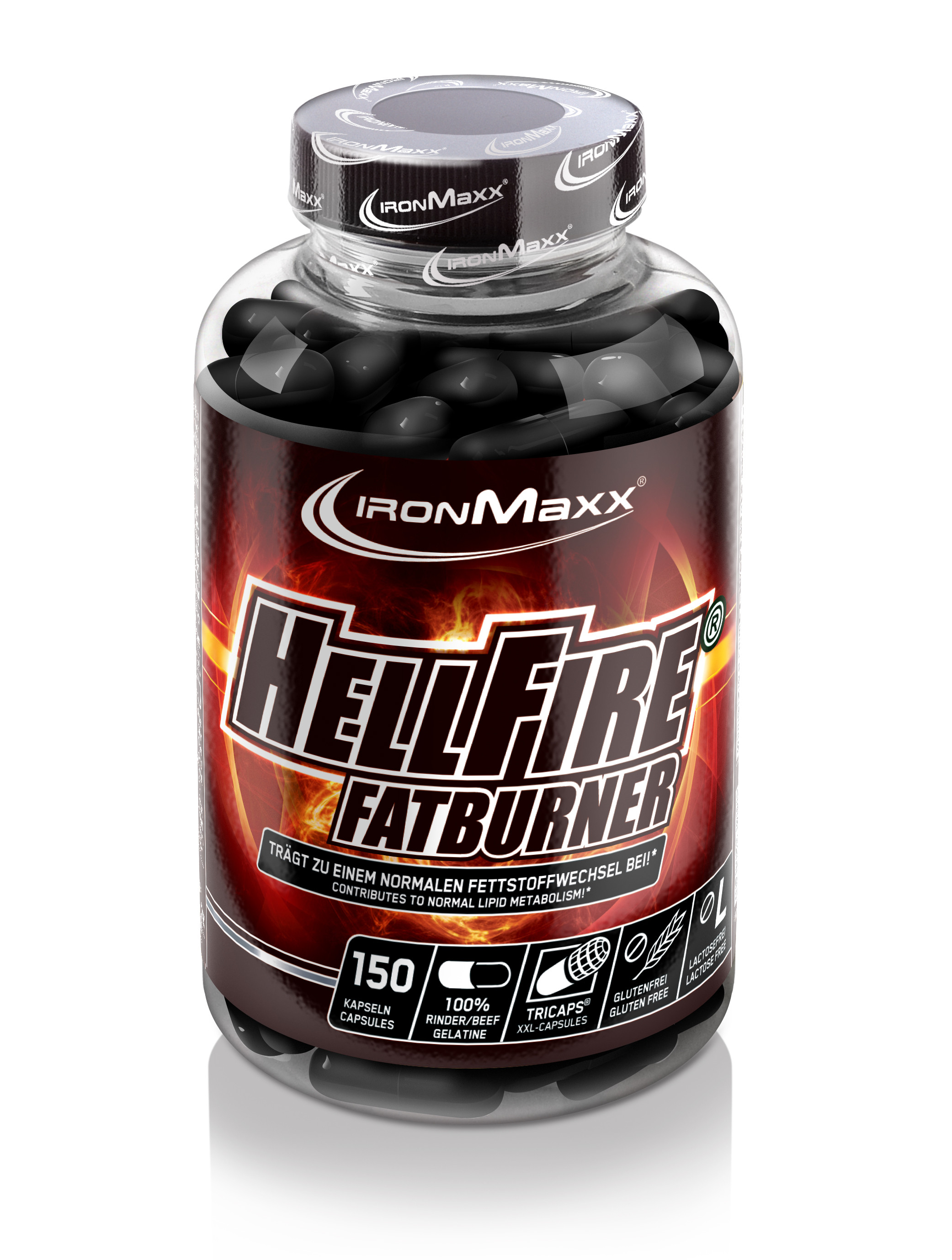 IronMaxx Hellfire - 150 TriCaps | ROUGHBULL FITNESS