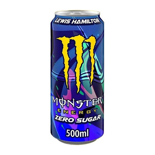 Monster Energy Zero - (12x500ml) EXPORT Lewis Hamilton | ROUGHBULL FITNESS