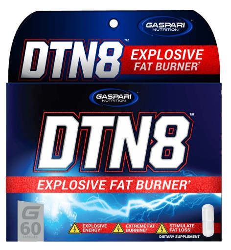 Gaspari Nutrition DTN8 Explosive Fat Burner 60 Caps | ROUGHBULL FITNESS