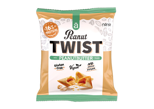 Nanosupps Protein Twist 10x30g Peanut butter | ROUGHBULL FITNESS