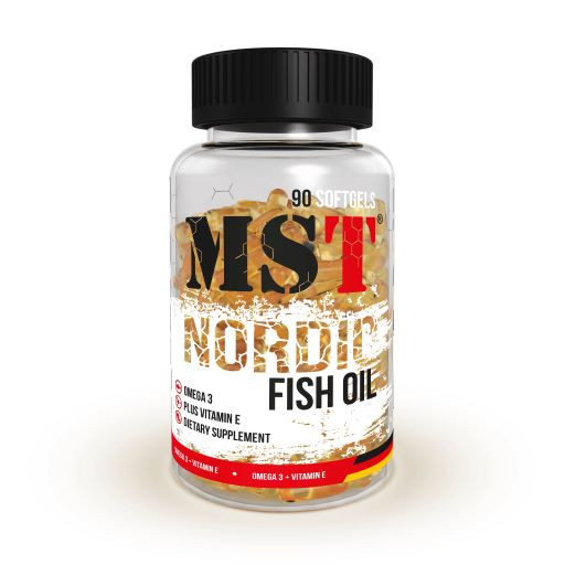 MST - Omega 3 Nordic Fish Oil 90 caps | ROUGHBULL FITNESS