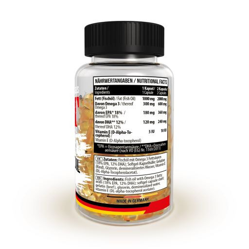 MST - Omega 3 Nordic Fish Oil 90 caps | ROUGHBULL FITNESS