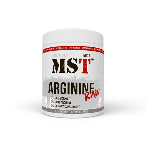 MST - Arginine RAW 500g | ROUGHBULL FITNESS
