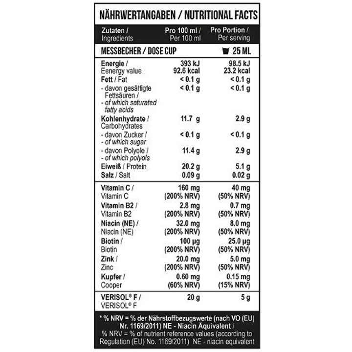 MST - Fish Collagen Peptides Verisol® - 1000ml | ROUGHBULL FITNESS