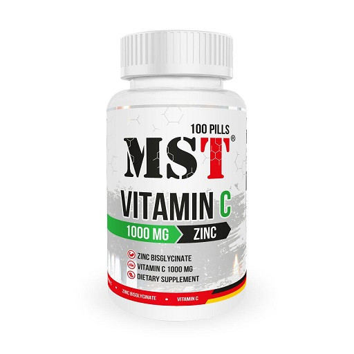 MST - Vitamin C 1000 + Zinc 100 Pillen | ROUGHBULL FITNESS