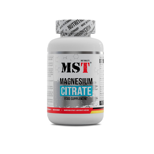 MST - Magnesium Citrat 200mg - 180 Tab | ROUGHBULL FITNESS