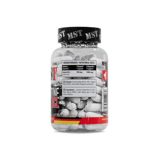 MST - Creatin HCL 90 caps | ROUGHBULL FITNESS