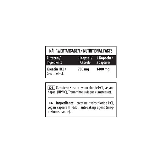 MST - Creatin HCL 90 caps | ROUGHBULL FITNESS