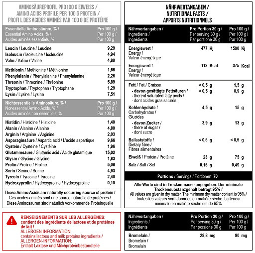 MST - Whey Protein + Isolate 900g Cookies & Cream | ROUGHBULL FITNESS