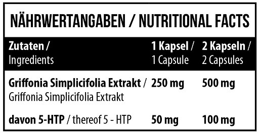 MST - 5-HTP 250 (90 Kapsel) | ROUGHBULL FITNESS