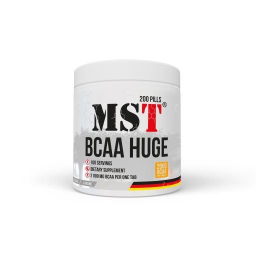 MST - BCAA Huge 200 Tabl./ 2gr pro Tablette | ROUGHBULL FITNESS