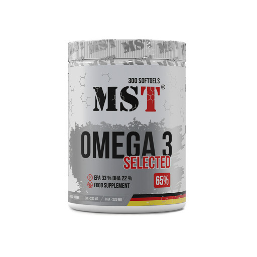 MST - Omega 3 Selected 300 Kapseln | ROUGHBULL FITNESS