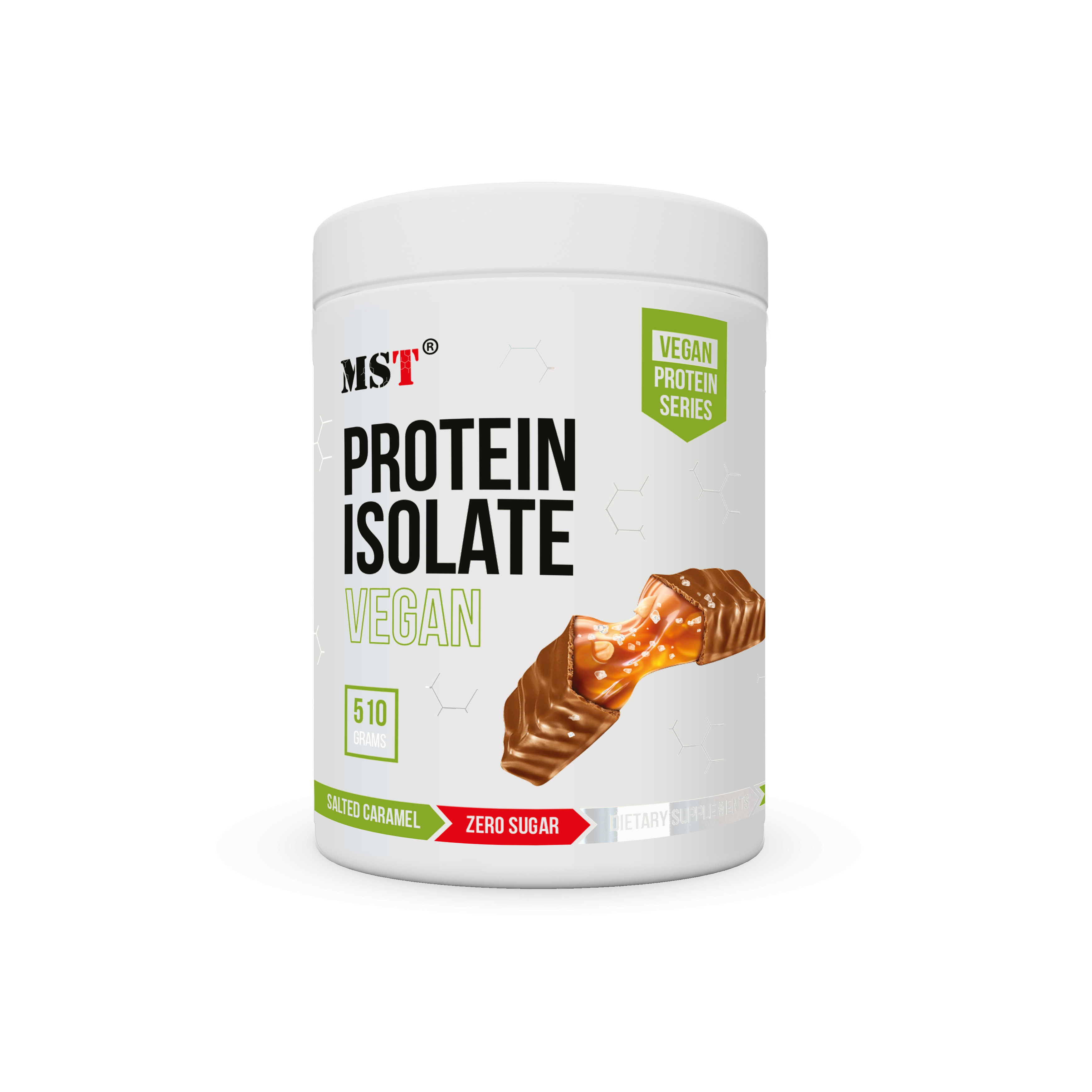 MST Vegan Mix Protein Isolat 510g Dose Vanilla | ROUGHBULL FITNESS