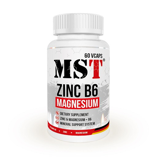 MST - Zinc + Magnesium + B6 60 vegane Caps | ROUGHBULL FITNESS