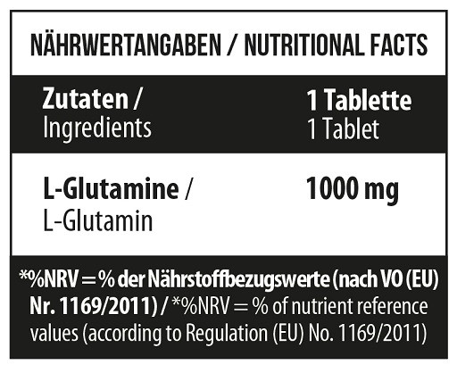 MST - L-Glutamin 90 Tabletten | ROUGHBULL FITNESS