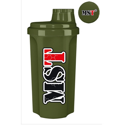 MST - Shaker Olive 750ml INAKTIV | ROUGHBULL FITNESS