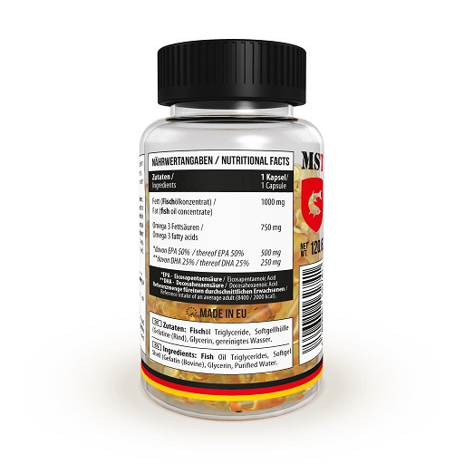 MST - Omega 3 TRIGLYCERIDE 90 Kapseln | ROUGHBULL FITNESS