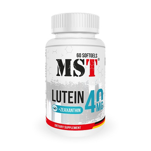 MST - Lutein+Zeaxanthin 40mg - 60 Caps | ROUGHBULL FITNESS