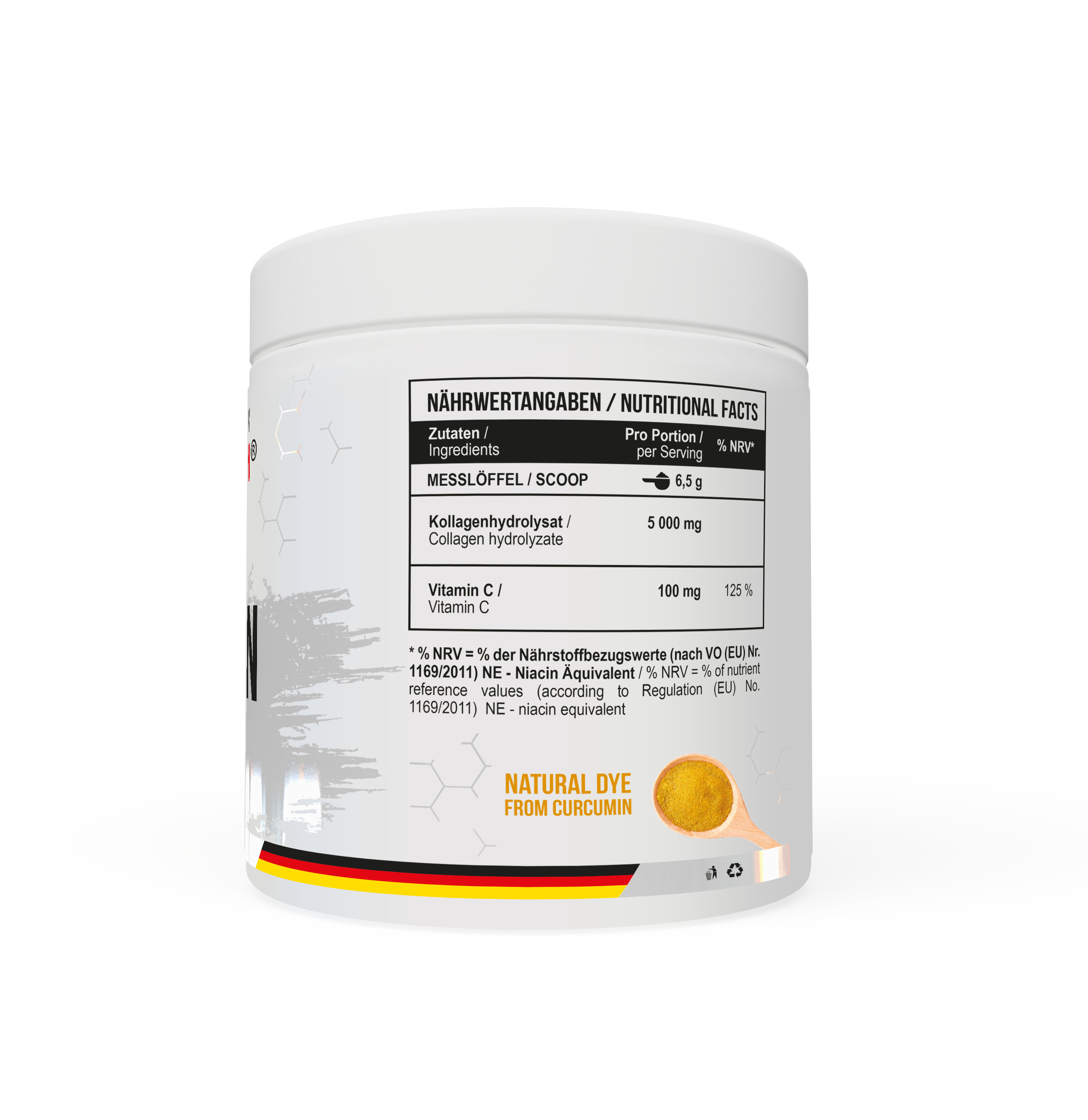 MST - Collagen Pulver + Vitamin C - 305,5g Green Apple | ROUGHBULL FITNESS