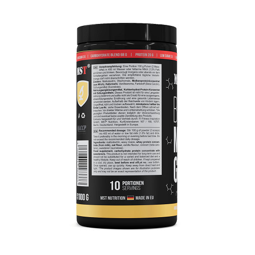 MST - Mass Gainer 1000g Chocolate | ROUGHBULL FITNESS