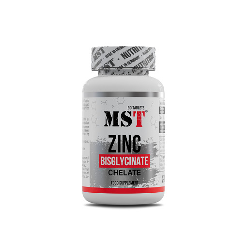 MST - Zinc Chelate Bisglycinate 90 Tabletten | ROUGHBULL FITNESS