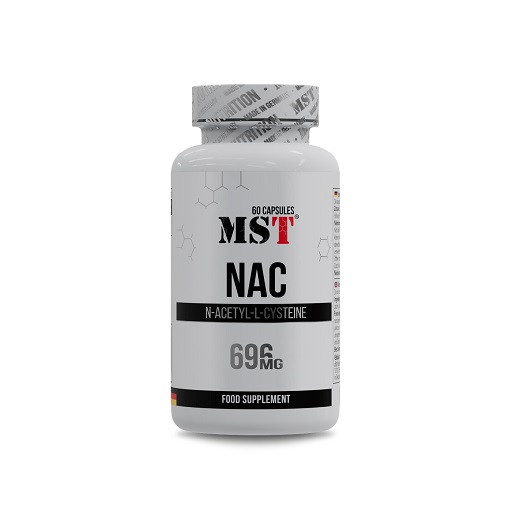 MST - NAC N-Acetyl-L-Cystein 696mg 60 Kapseln | ROUGHBULL FITNESS