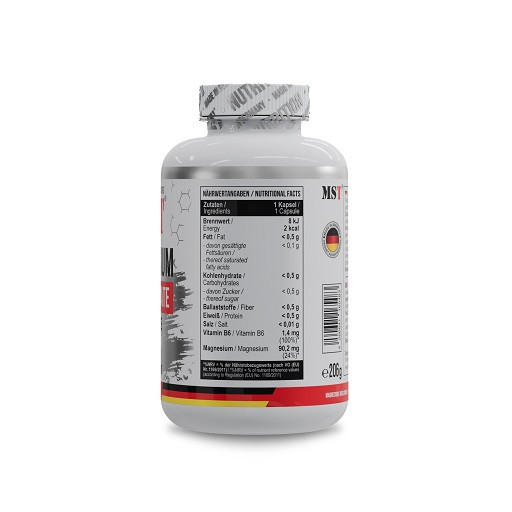 MST - Magnesium Bisglycinat + Chelate 240 Kapseln | ROUGHBULL FITNESS