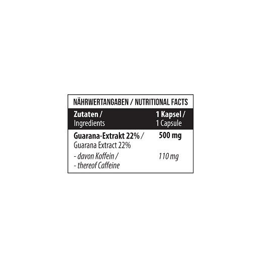 MST - Guarana 22% 120 Kapseln | ROUGHBULL FITNESS