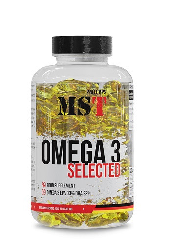 MST - Omega 3 Selected 240 Kapseln | ROUGHBULL FITNESS