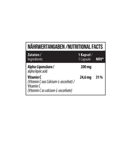 MST - Alpha Lipoic Acid 60 Kapseln | ROUGHBULL FITNESS