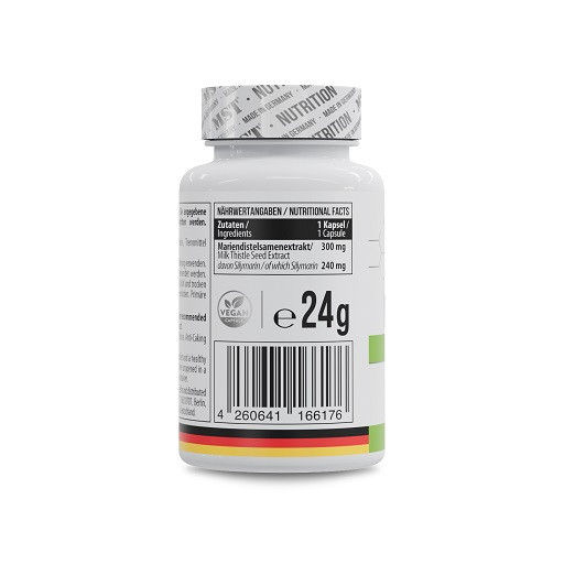 MST - Milk Thistle 300mg 60 Kapseln | ROUGHBULL FITNESS