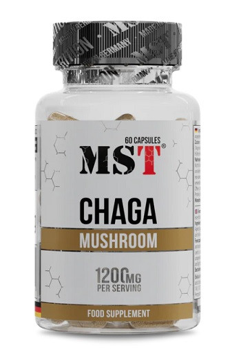 MST - Chaga Mushroom 1200mg 60 Kapseln | ROUGHBULL FITNESS