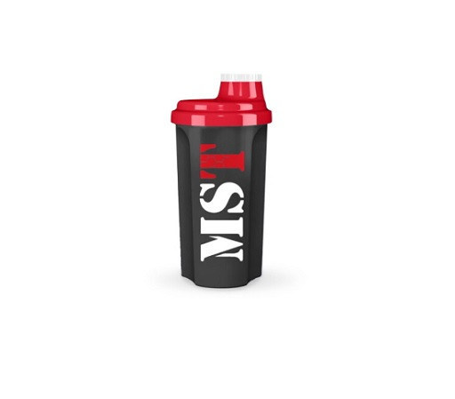 MST - Shaker 700ml Grau Transparent Olive | ROUGHBULL FITNESS